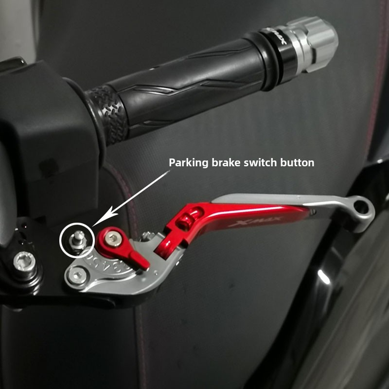 Dành Cho Yamaha XMAX300 / 125 / 250 / 400 Đỗ Xe Phanh Đòn Bẩy Phanh Tay Có Thể Điều Chỉnh Đòn Bẩy