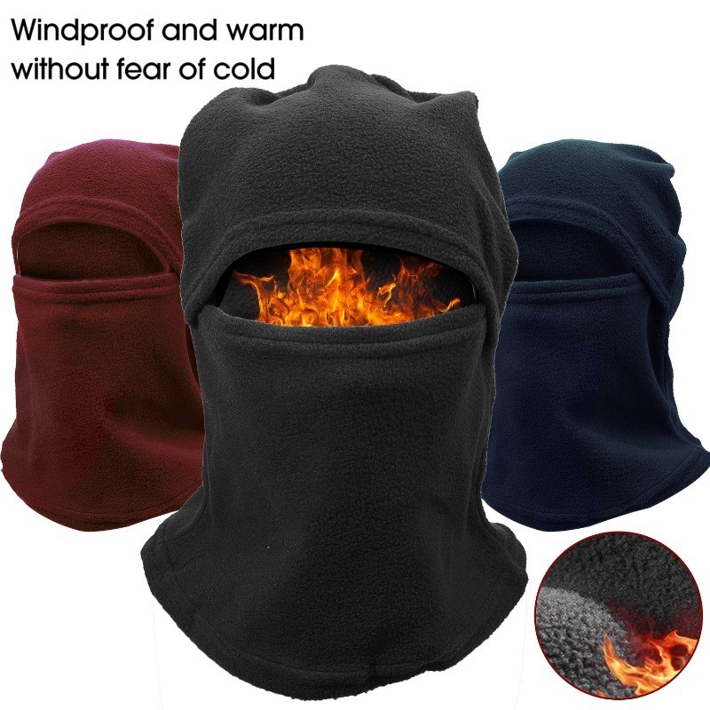Mũ mùa đông Fleece Beanie quá khổ thoải mái, áo len móc tay mềm mại dành cho nam và nữ, lý tưởng cho hoạt động ngoại trời
