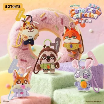 【Fast shipping】blind box zootopia zootopia blind box thỏ và cáo zootopia Búp bê nhồi bông - món quà dành cho bạn gái