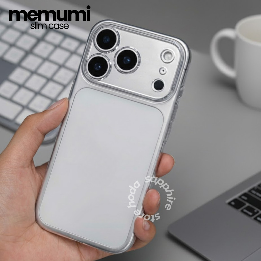 [Chính Hãng] Ốp Lưng Memumi Ultra Slim Trong Suốt, Siêu Mỏng 0.33mm, Tích Hợp MagSafe Cho iPhone 13 - 17 Series Chống Ố
