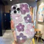 Ốp Lưng Samsung Galaxy A07 A06 A05 A04 A17 A16 A15 A14 A13 A25 A23 A22 A35 A33 A32 A31 A56 A55 A52 A51 A50 Kem Vồng Cong Cạnh Họa Tiết Hoa Hồng NYK047