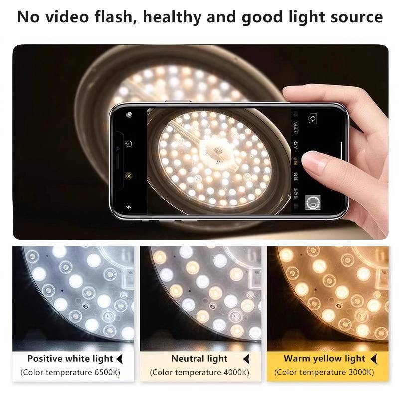 Lat 1 Bộ Bảng Điều Khiển Đèn LED Hút Từ Tính Vòng Tròn 12W 18W 24W 36W 48W 72W LED Tròn AC220V Đèn Trần Nguồn Sáng Linh cẩu