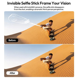 Ulanzı MT98 DJI Chân máy di động có thể gập lại cho máy ảnh hành động Insta 360 180° Có thể điều chỉnh với Vlog vít 1 / 4 "Live