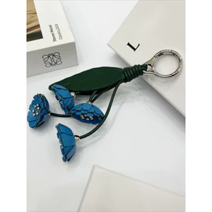 Bán chạy Da Thật Chính Hãng Mặt Dây Chuyền Hoa Xanh ins Hợp Thời Trang Độc Đáo Túi Phù Hợp Với Phụ Kiện