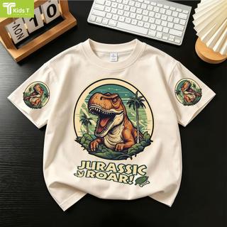 COD✅ (Hồ Chí Minh)Kids T Mall Áo phông tay ngắn In hình hoạt hình Áo Kiểu rộng và ấn tượng Trẻ em thời trang #VN54