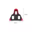 PNPIA- Bàn Đạp Xe Đạp Đường Bộ Cleat SPD SL Bàn Đạp Xe Đạp Đĩa Kẹp Đĩa Tự Đệm Phao Bàn Đạp Cleats Giày Đi Xe Đạp Phụ Kiện Xe Đạp
