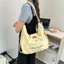 GC2 Pompompurin Ba Lô Dành Cho Sinh Viên Dung Tích Lớn In Nhẹ Hoạt Hình Thời Trang Túi Tote Nữ CG2