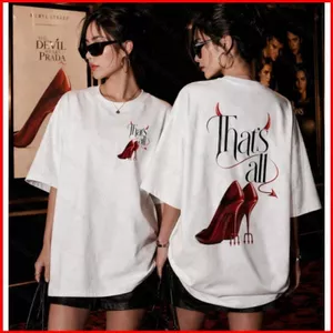 YB1 Quỷ Mặc Prada 2 cotton Áo Thun Thời Trang Boss Lady Graphic Tee Quà Tặng Cho Nữ BY1