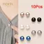 PNPIA- 10 chiếc Nút Ngọc Trai Chân DIY Trang Trí Nút An Toàn Cho Giày Mũ Và Quần Áo Thiết Kế Thời Trang