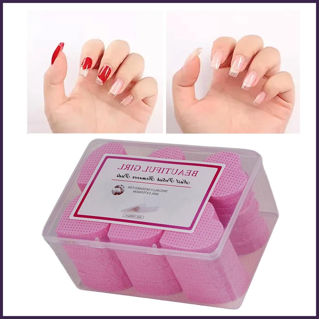 Khăn Lau Móng Tay 200 Miếng Không Lint Khăn Lau Nhanh Miếng Đánh Bóng Móng Tay Cho Tay Ngủ Đêm Spa Vệ Sinh ewoekvn