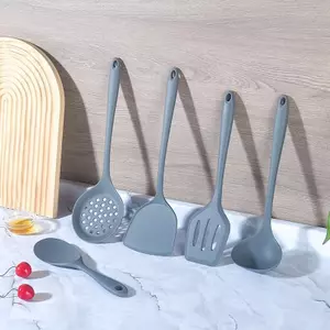 Thìa Silicon Chống Dính Chảo Nấu Thìa Cơm Rây Rây Thìa Canh Dụng Cụ Nấu Ăn Bộ Dụng Cụ Nhà Bếp Giá Bán Buôn