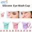 Nước Rửa Mắt EBINLANDS, Cốc Tắm Mắt Mềm Rửa Mắt, Lắp Mắt Silicone Có Thể Tái Sử Dụng Nước Rửa Mắt Cốc Nam