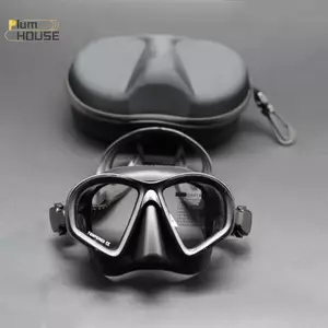PlumHOUSE Kính Cường Lực Freediving Mặt nạ lặn Bộ ống thở có thể gập lại Mặt nạ lặn loại J có gắn Camera VN