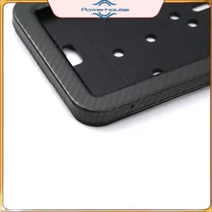 POWER Mới Thép không gỉ Sợi Carbon Xe Ô Tô Biển Khung Xe Đa Năng Vương Quốc Anh EU Euro Châu Âu Biển Số Giá Đỡ Khung Phụ Kiện.