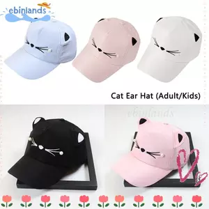 Mũ tai mèo EBINLANDS Hoạt hình Mũ bóng chày thông thường ngoài trời