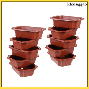 Chậu trồng cây Hình chữ nhật trong nhà Cây cảnh để trang trí sân vườn vuông Hoa khxinggao