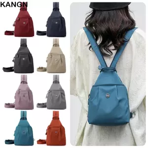 Ba lô KANGN, Túi du lịch vải chống thấm nước, Túi đeo vai đa năng nhiều lớp dung tích lớn thời trang Đi bộ đường dài ngoài trời