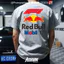 Áo thun có sẵn phong cách rộng thùng thình Thái độ cấp độ 1 đam mê đua xe in cổ điển 100% Cotton Nam Nữ Áo thun cổ tròn tay ngắn