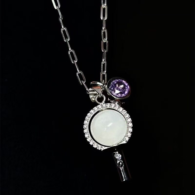 Kpop Thần Tượng BTS Quân Đội Bom Vòng Cổ Ánh Sáng Dính Mặt Dây Chuyền Choker Quạt Món Quà Trang Sức