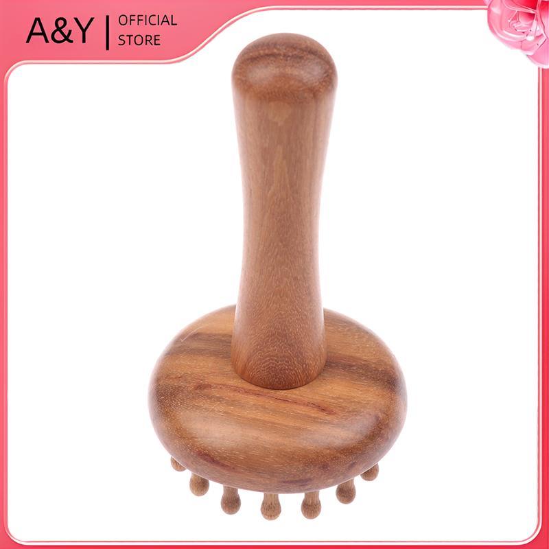 A & Y Gỗ Đàn Hương Gua Sha Bàn Chải Massage Đầu Ne Vai Chân Bụng Cơ Thể Máy Mát Xa Kinh Tuyến Gua Shab Dụng Cụ Massage Bằng Gỗ.