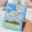 Album Ảnh SMILE, 6 Inch 100 Túi Dung Tích Lớn Chèn Trang Album, Mỹ Thủ Công Bìa Hoa Nhiều Lớp Chèn Túi Hiển Thị Ảnh Lễ Hội Album