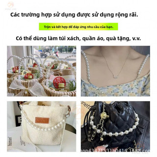Dây buộc điện thoại di động đính cườm tinh tế, Dây đeo chéo thời trang Thích hợp cho điện thoại di động, túi xách, ví, Dây buộc DIY nữ, Phụ kiện thời trang