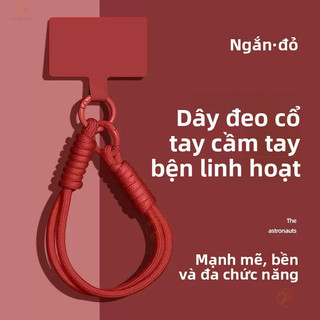 Dây đeo điện thoại di động Ngắn / Dài Kết cấu dễ thương Chống rơi Chống mất Dây đeo cổ tay đa chức năng Sling Treo Vỏ điện thoại Quà tặng du lịch