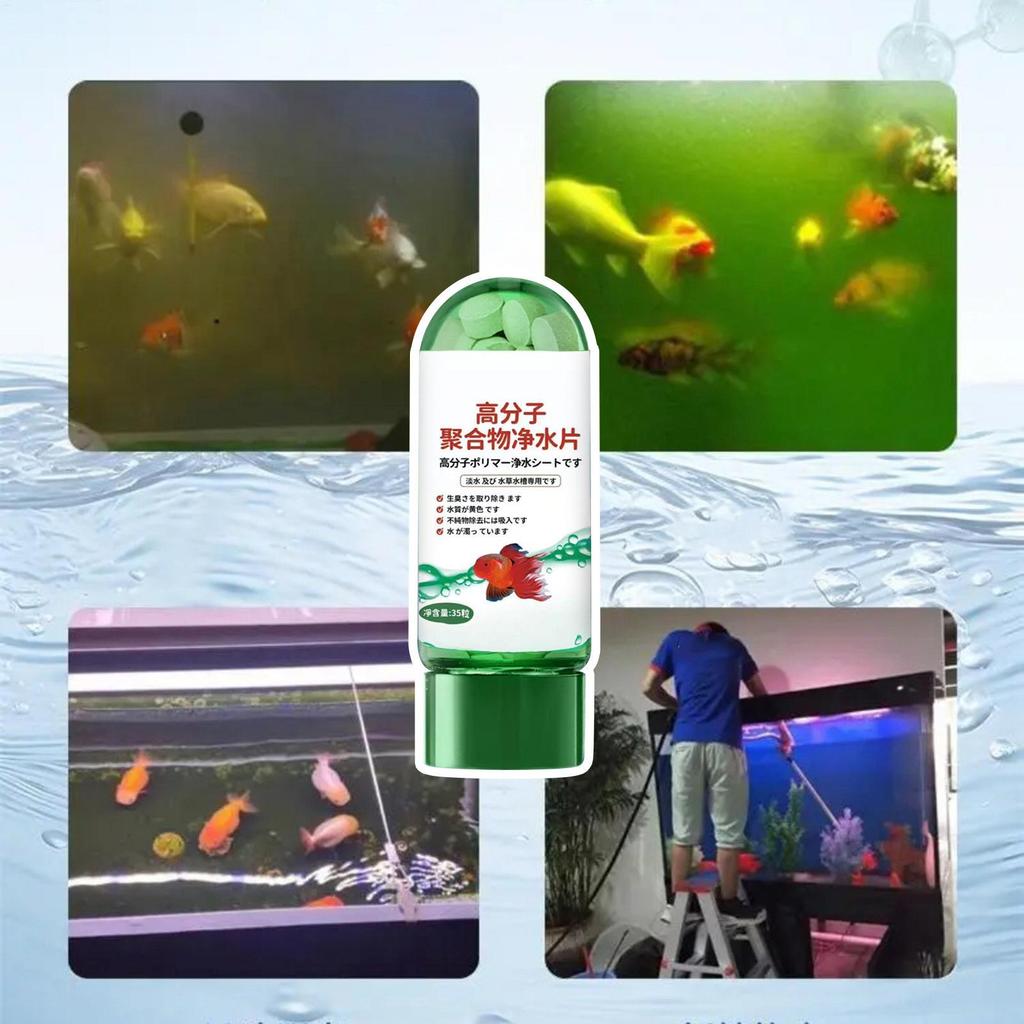 Máy tính bảng lọc nước bể cá Máy tính bảng lọc nước nhanh Loại bỏ độ đục nước Đồ dùng lọc an toàn cho bể cá mueadsyvn