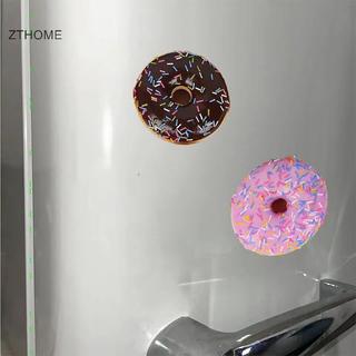 ZTHOME 1 / 7 Chiếc Tủ Lạnh Donut Nam Châm Bánh rán Nhân Tạo Dán Trang Trí Trang Trí Tủ Lạnh Nhà Bếp Trang Trí Quà Tặng HOT