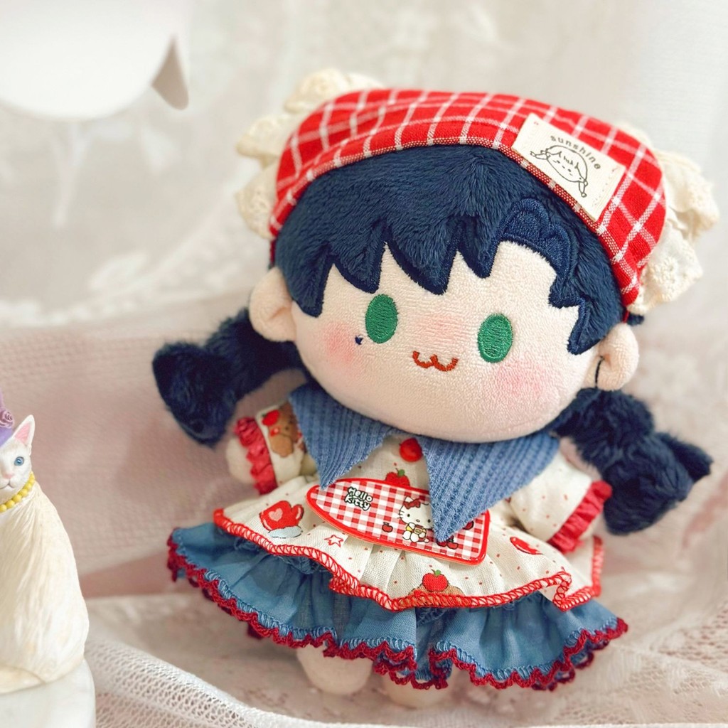 10cm Quần Áo Cho Bé Sao Biển Cơ Thể Bình Thường Cotton Búp Bê Quần Áo Gothic Váy Trà Pie Thiết Kế Chính Hãng 3.14