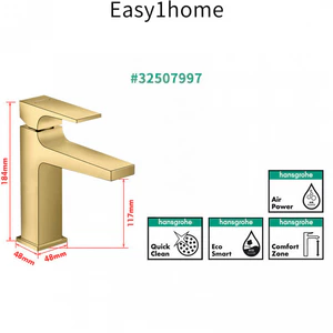 Vòi chậu Hansgrohe Metropol 110 | có nút xả nước 32507997/32506007