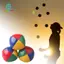 Gamchiano 3x Bóng Juggling Mềm Đồ Chơi Ném Bền 63mm / 2.48 '' Huấn Luyện Thể Thao Cho Người Lớn Hiển Thị Giỏ Lễ Phục Sinh