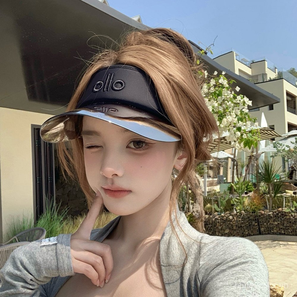 Mũ che nắng thể thao cho nữ Mùa hè ngoài trời Mũ chống nắng rộng vành chống tia cực tím Mũ chạy bộ không có hàng đầu