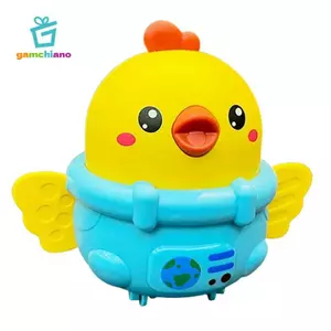 Gamchiano Hoạt Hình Báo Chí Sloth Đồ Chơi Gà Gà Con Vui Nhộn Đẩy Cho Bé 1-3 Tuổi Cho Bé Trai