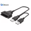 Cáp SATA cho máy tính xách tay SSD 2,5 Inch Máy tính để bàn HDD Bộ chuyển đổi ổ cứng gắn ngoài USB 2.0 có cổng cấp nguồn cho hệ điều hành, cho Windwos Nice