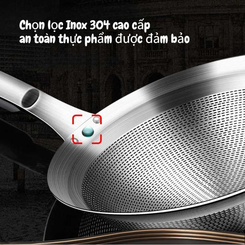 Rây Lọc Inox304 Vớt Inox Lưới Nhỏ Lọc đều Hoàn Toàn, Phù Hợp Mọi Nhu Cầu Sử Dụng 14/16/18cm