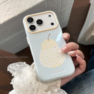 [Sheren] Vỏ Điện Thoại Quả Lê Thích Hợp Cho i17 16 15 14 13 12 11 pro max Vỏ Bảo Vệ Chống Sốc