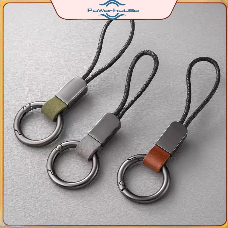 POWER Móc chìa khóa chính hãng dây cotton, kim loại, dành cho nam nữ xe ô tô, tặng hợp thời trang