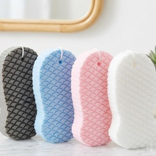 1 / 3 / 5 Miếng Bọt Biển Tắm Hộ Gia Đình PVA Di Động / Tắm Tẩy Tế Bào Chết Dày Bọt Biển Quy Mô Cá