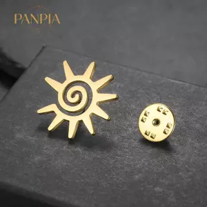 PNPIA- Nữ Thép Không Gỉ Chống Nắng Trâm Ve Áo Pin Hợp Thời Trang Phù Hợp Với Huy Hiệu Độc Đáo Bapa Quyến Rũ Quà Tặng Cho Nàng