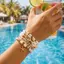 PNPIA- Nữ Bohemian Sao Biển Mặt Dây Chuyền Vòng Tay Bộ Hạt Cơm Thủ Công Mùa Hè Đại Dương Thời Trang Bãi Biển Trang Sức