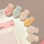 Mới 6 Chiếc Hoạt Hình Cá Kẹp Tóc Ngọt Kem Màu Kẹo Tông Màu INS Thời Trang Nổ Kẹp Cho Bé Gái
