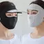 Mặt nạ toàn mặt mỏng thoáng khí bằng lụa băng dài Ne mùa hè mới