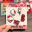 Set Charm Hello Kitty Kem Dâu Cao Cấp Loại 1 🎀 Mix Kitty Đỏ Và Nơ Đỏ Siêu Cute Gắn Dép Phong Cách Hàn Quốc ✨