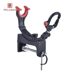 Giá đỡ cần câu HILABEE cho thuyền, có thể điều chỉnh, cần câu chuyên nghiệp chắc chắn di động