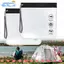EBINLANDS 2 Túi Chất Lỏng An Ninh, Túi Vệ Sinh Du Lịch Kín Chống Thấm Nước, Túi Trang Điểm EVA 20x20cm Di Động Sân Bay