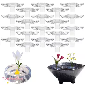 TOPTOOLCX Đế trưng bày nổi, hộp đựng thủy canh, giá đỡ sắp xếp, bát hoa DIY