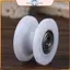 ĐIỆN 1 Chiếc Cơ Ròng Rọc Rãnh Bánh Xe 608zz Vòng Bi Kép Cán Ròng Rọc Bánh Xe Tròn Con Lăn 8 * 42 * 24mm.