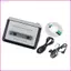 Đầu phát băng cassette di động VIC với cổng tai nghe 3 5mm USB Cassette sang MP3