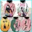SY3 Anime Demon Slayer Áo Hoodie dài tay Áo dáng rộng Nezuko Kimetsu no Yaiba Áo Hoodie Plus SIze YS3